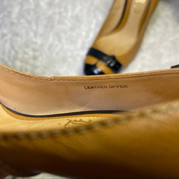 LAMB leather platform pump - Picture 9 of 10